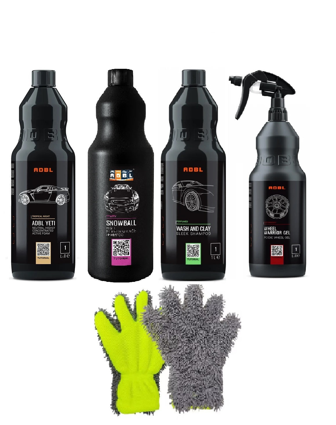 ADBL Kit Lavage Auto Complet + gant offert